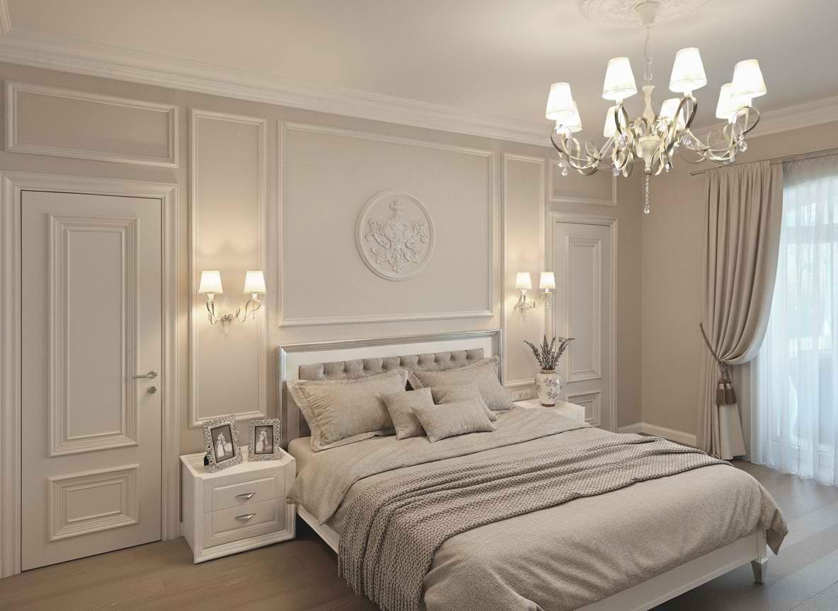 Коттедж в Валерьяново Спальня