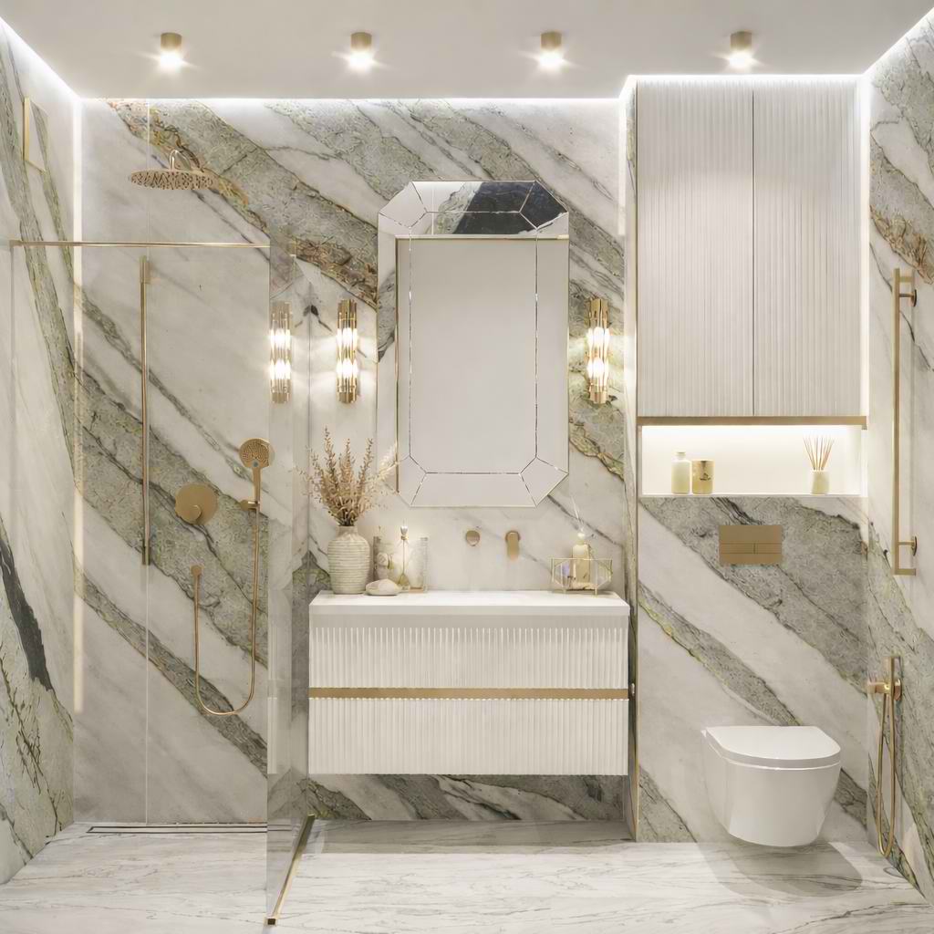 Квартира на Беды Душевая