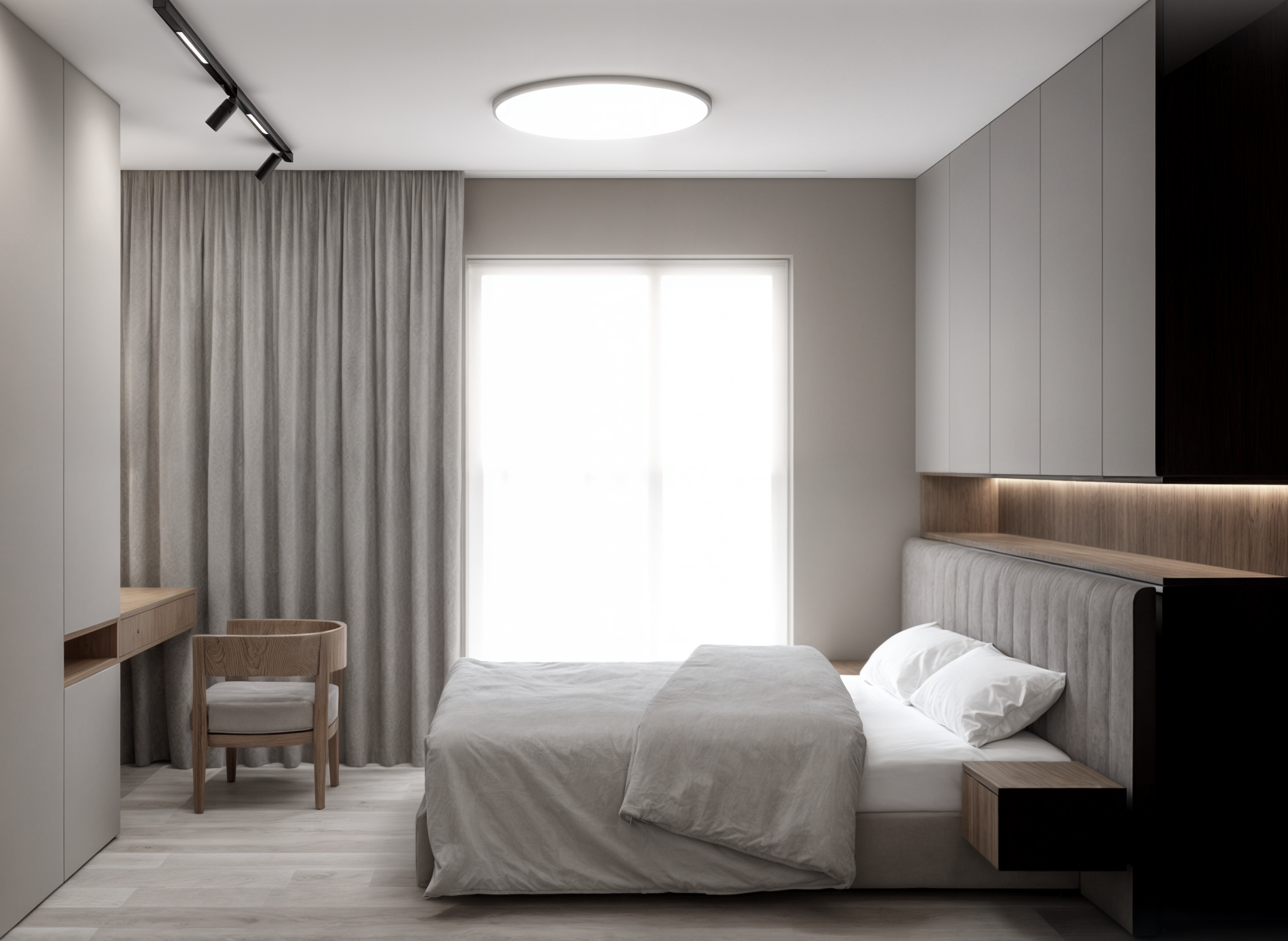 Квартира в Варшаве Спальня