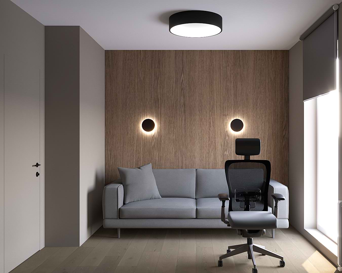 Квартира в Варшаве Кабинет