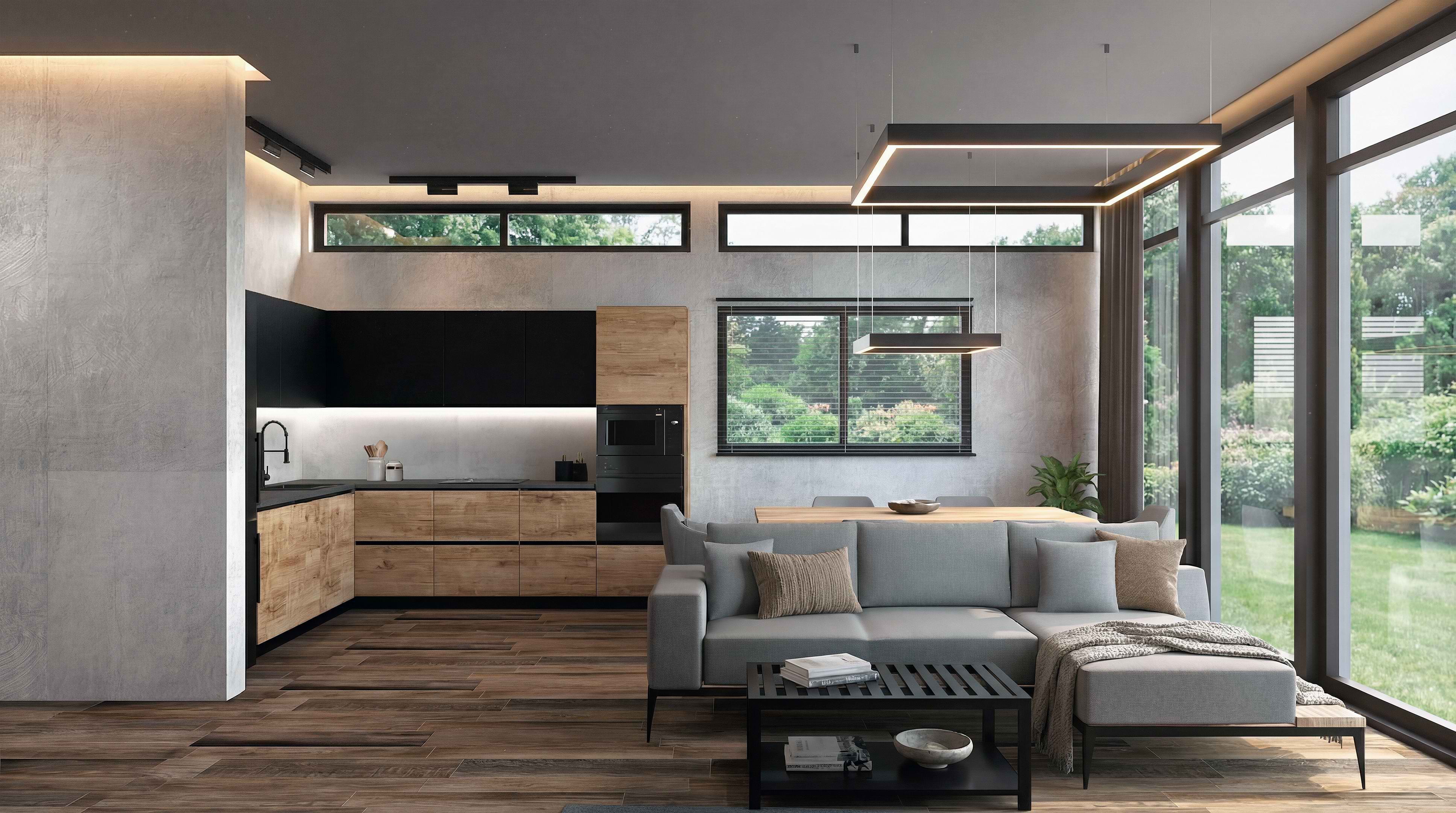 Дом в Тресковщине Гостиная