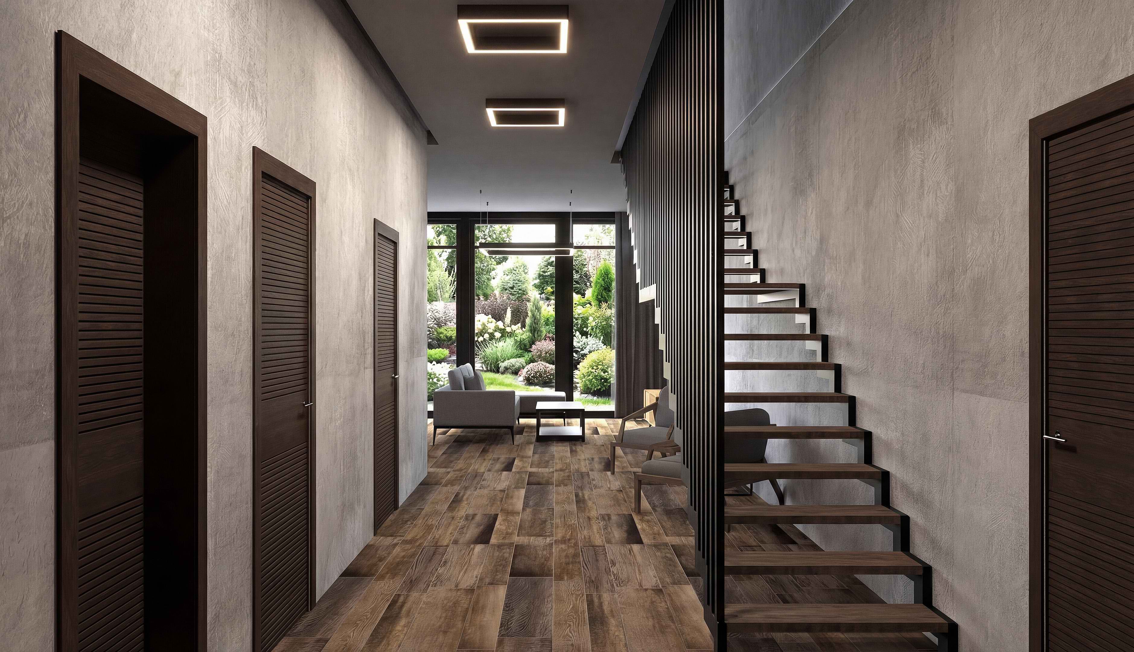 Дом в Тресковщине Лестница