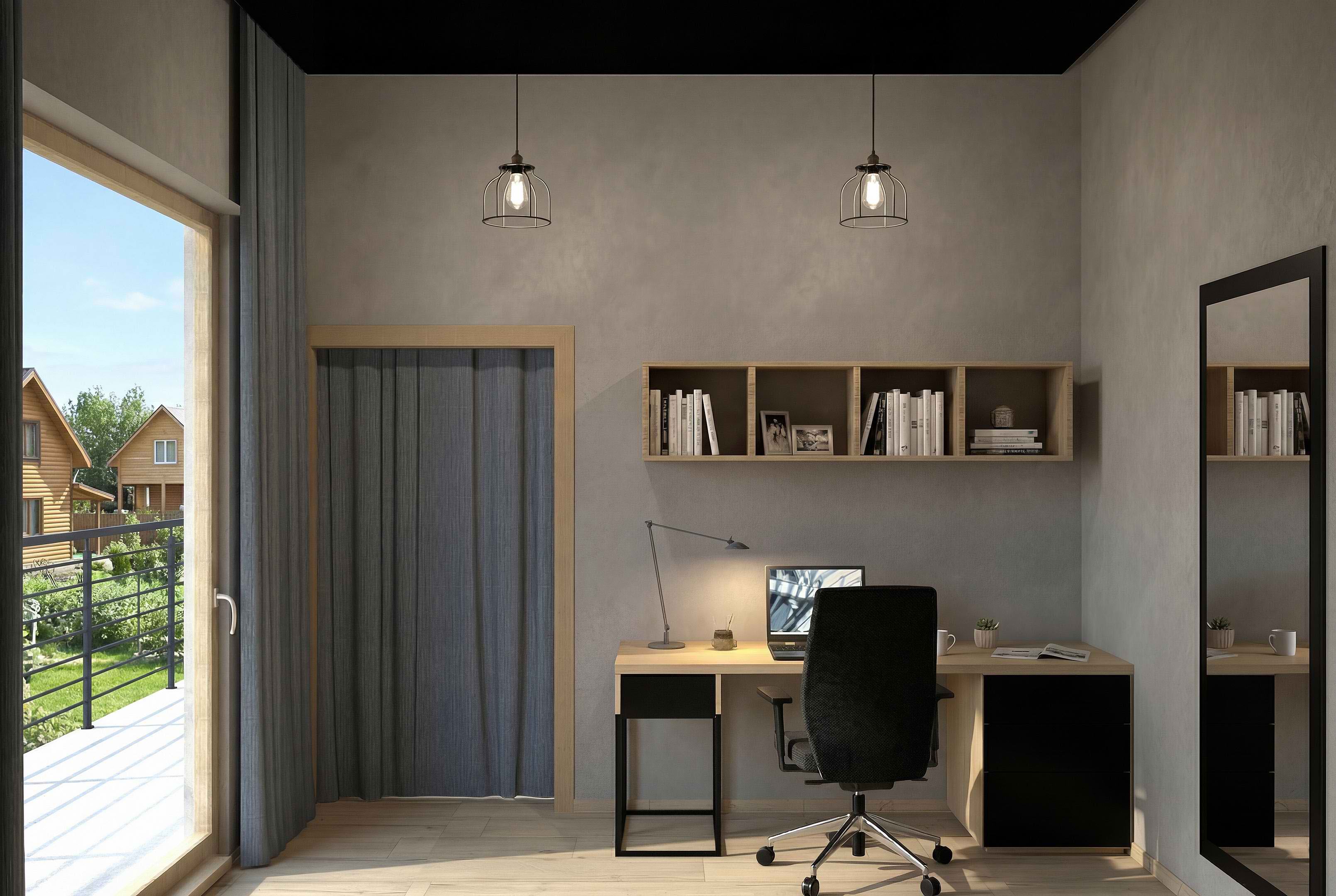 Дом в Тресковщине Кабинет